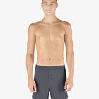 Grå bambus boxershorts, fremstillet af bæredygtigt bambusviskose. Boxershortsene er åndbare, hypoallergeniske, temperaturregulerende og ideelle til en aktiv livsstil